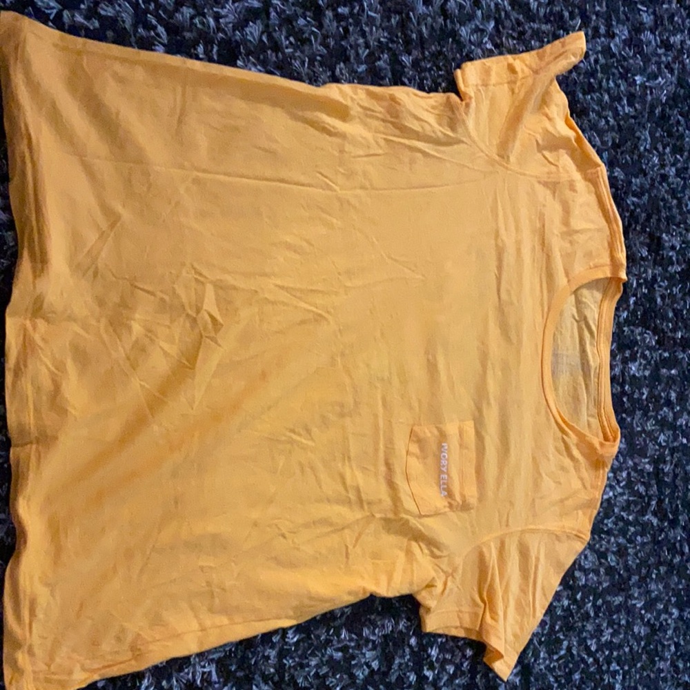 This is a super cute ivory Ella t shirt